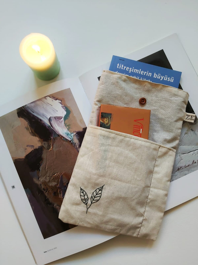 Organic Tote Bag Leaf