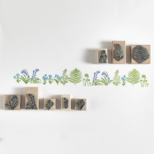 Botanical Rubbers Stamps