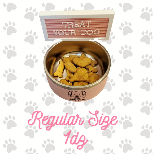 Organic Dog Cookies, Made With Real Ingredients, Pumpkin, Banana, Oat Cookies