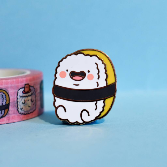 Cute Sushi Enamel Pin