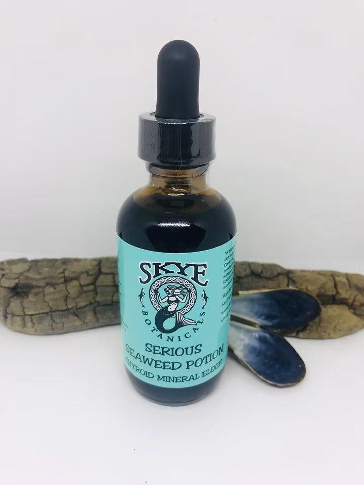 Serious Seaweed Potion Thyroid Mineral Elixir 4Oz