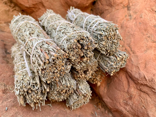 Blue Sage Herb Bundle | Alternative Smudge Stick