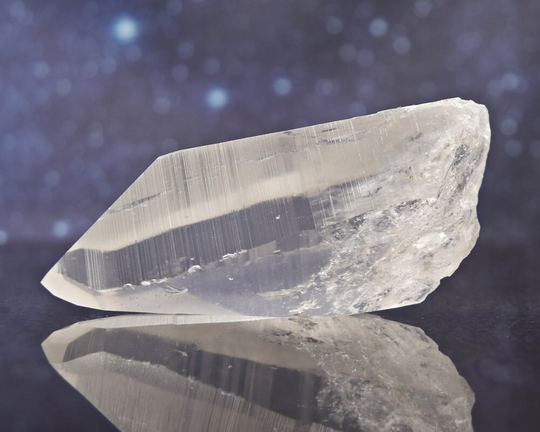 Lemurian Seed Clear Quartz Crystal From Brazil | 3.86