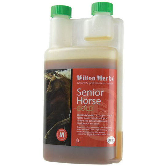Hilton Herbs - Senior Horse Gold Liquid (1L) (May Vary) - May Vary