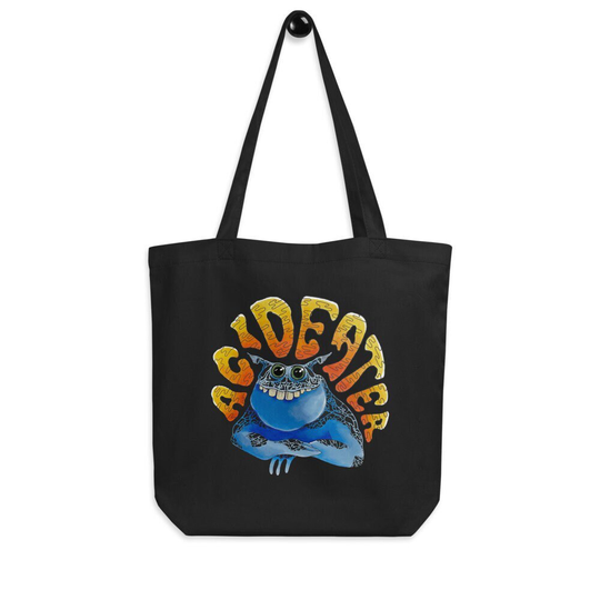Psychedelic Acid Eater Organic Cotton Eco Tote Bag