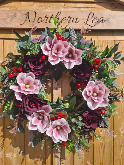 Season' Seasonal Autumn Wreath 70cm