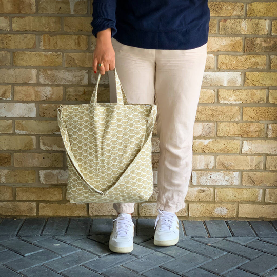 Ikigai Tote Bag In Herb