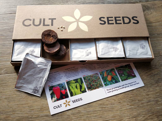 Grow Your Own Chilli Seeds With Coir Starter Coins