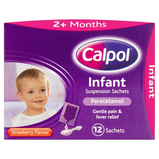 Calpol Infant Suspension Sachets 12