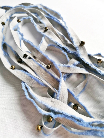 Handmade Organic Cotton Garland With Bells