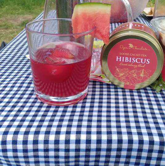 Cacao Tea Hibiscus / Sorrel Flavour Two Tea Set