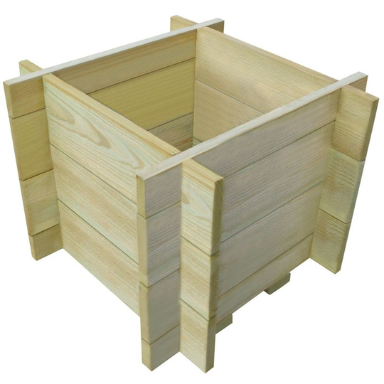 Hommoo Garden Raised Vegetable Bed FSC Impregnated Pinewood 40 cm VD27697