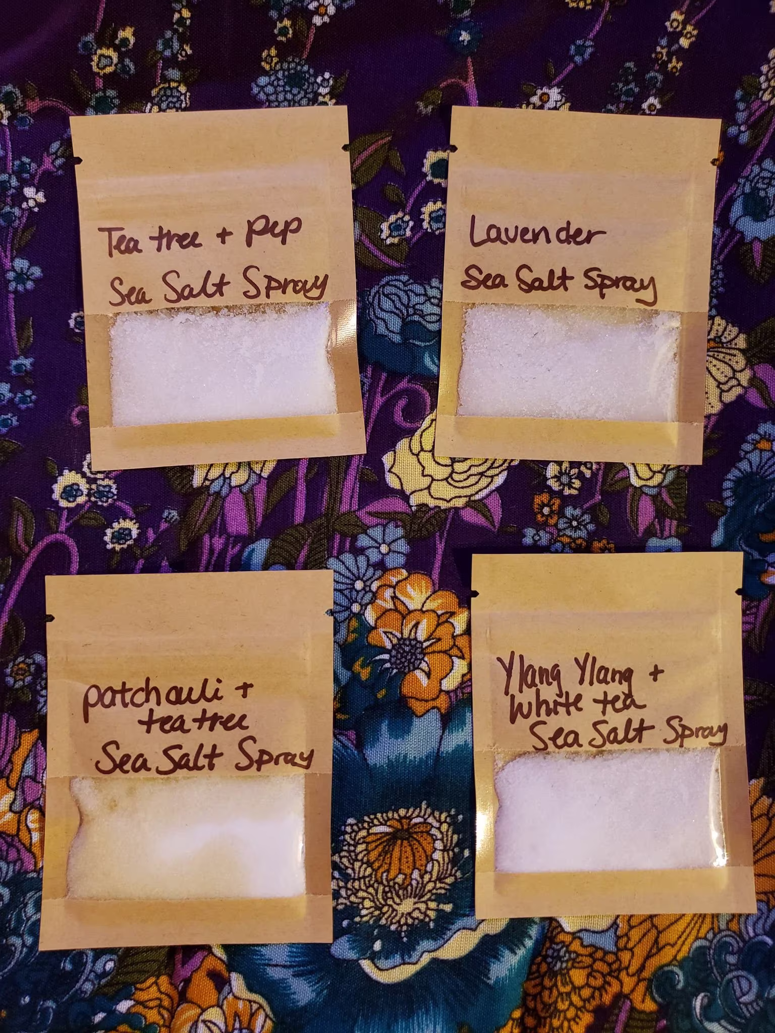 Sea Salt Spray Packet For Dreadlocks, Locking Mix Dreads, Diy