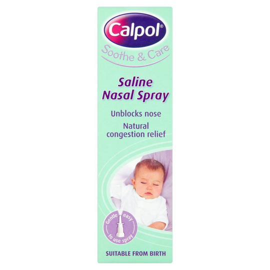 Calpol Soothe & Care Saline Nasal Spray 15Ml