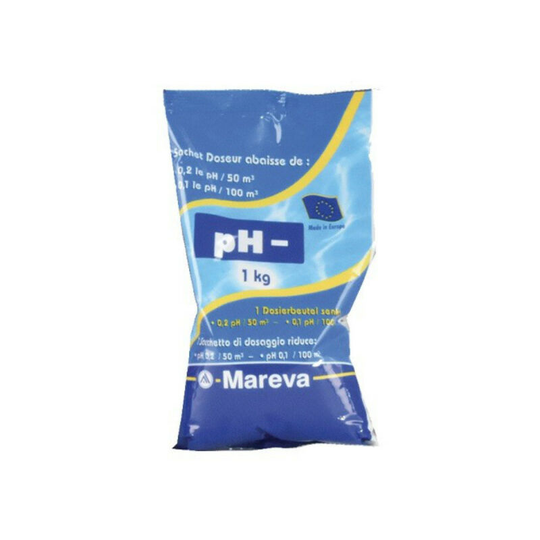 Mareva - pH reducer pH powder for swimming pool - 1Kg - 020022U