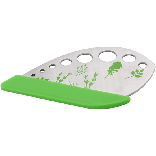 Herb Stripper Stainless Steel Vegetable Kitchen Gadget Tool with Protective Stand