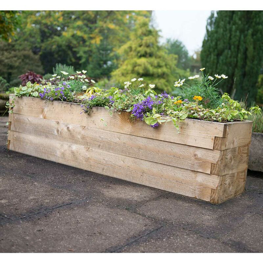 Forest - Caledonian Raised Garden Trough, Bed, Planter 180 x 45cm