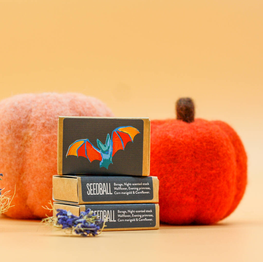 Bat Mix Wildflower Seeds Trick Or Treat Halloween Gift