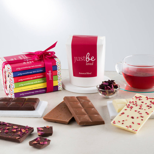 Wellbeing Chocolate And Herbal Tea Gift Set