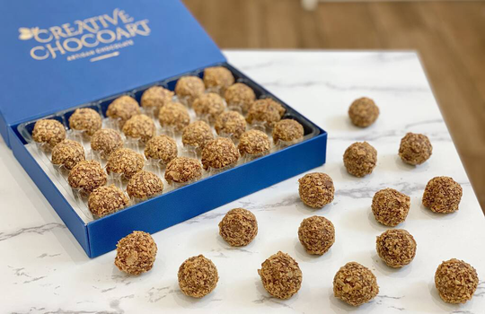 Salted Caramel Truffles Box Of Twenty Four