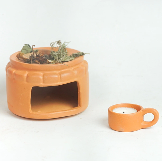 Terra Cotta Herb Burner