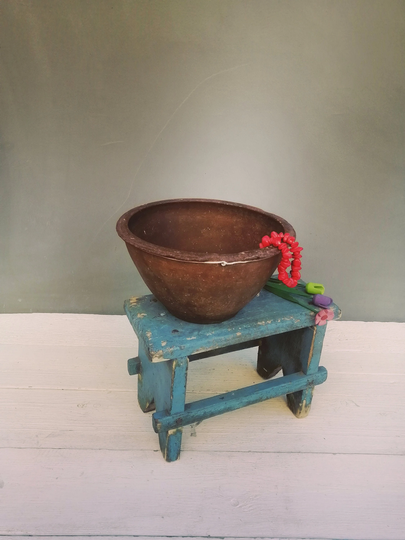 Very Old Antique Ancient Clay Vessel, Ceramic Vase, Unique Pot, Flower Eco-Clay Decor, Collectible Pottery, Original Artwork, Decor