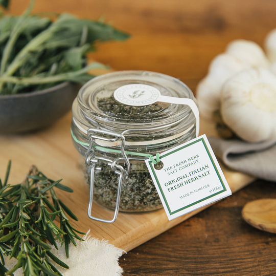 Original Italian Fresh Herb Sea Salt Seasoning Jar