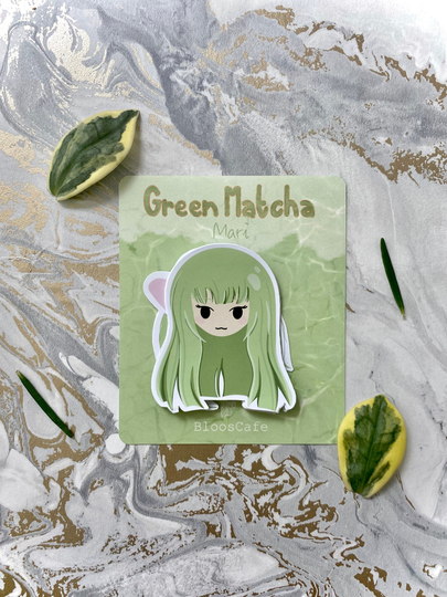 Mari Mood Sticker Pack | 8Pc - Anime Girl Chibi Kawaii Die Cut Emote Journalling Planner
