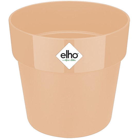 Plant Pot Flower Pot Recycled Recyclable Plastic Mint Peach Mulberry Round Frost-Resistant Size Choice Colour Choice nude/2,9 Liter (de)