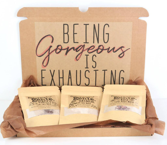 Clay Mask Self Care Gift Set