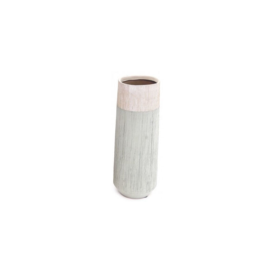 Grey & Green Top Tall Vase