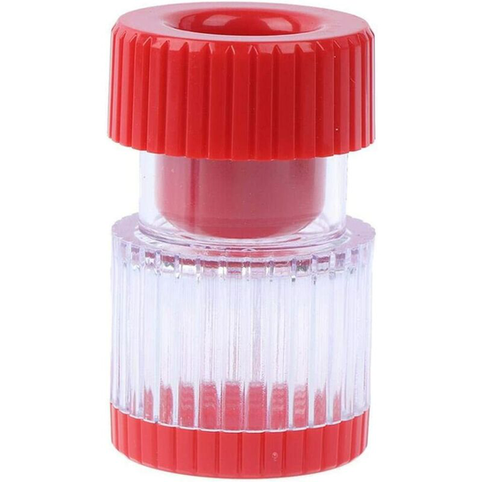Portable Crusher Sprayer Lightweight Medicine Tablets Dispensers Case Household Products Red