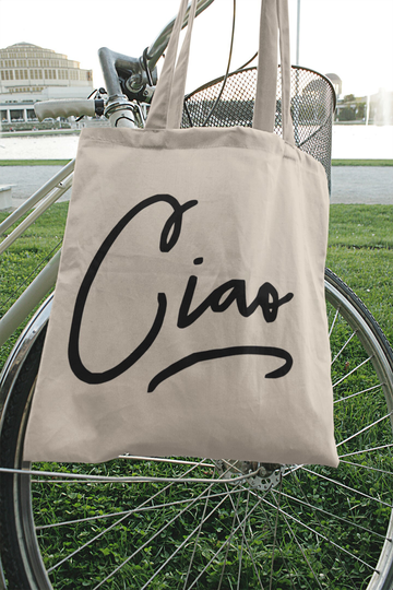 Ciao Organic Cotton Tote, Travel Tote Bag