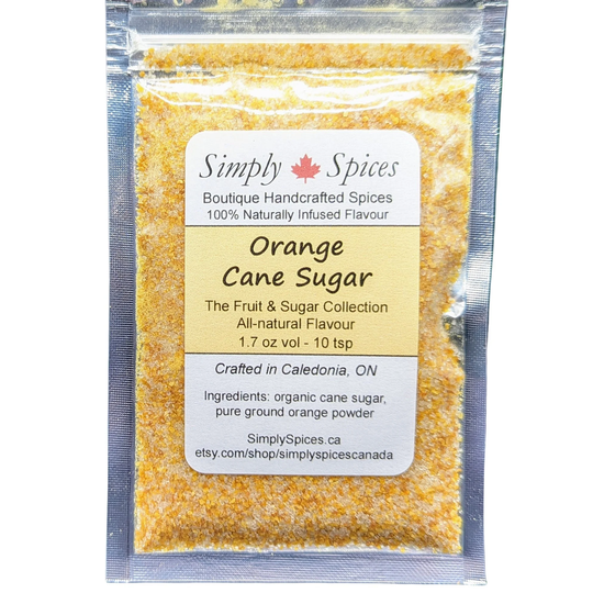 Orange Cane Sugar - Fruit & Collection | Baking & Finishing