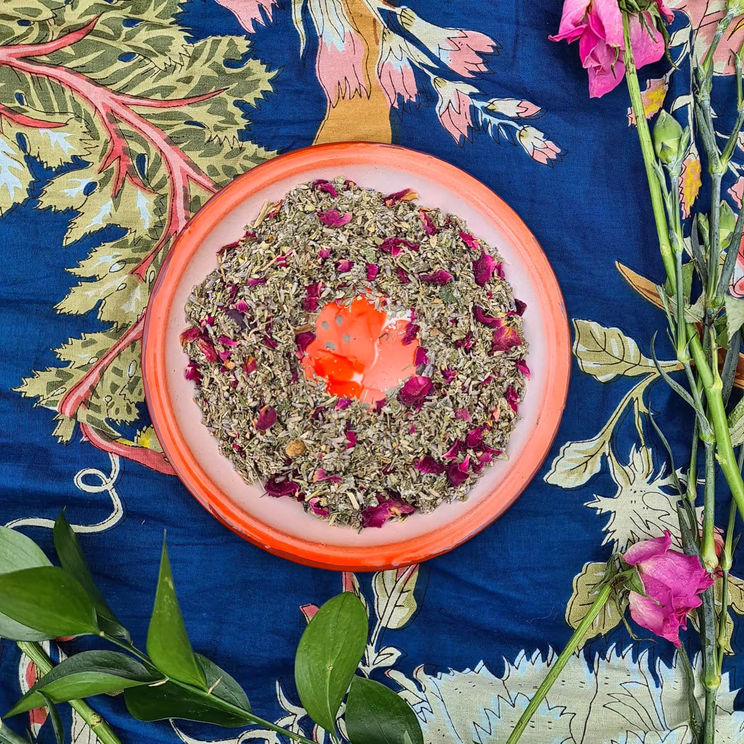 The Dreamy Special Blend Damiana, Mugwort, Lavender, Rose Petal, Raspberry Leaf Herbal Dream Recollection
