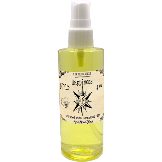 Happiness Peace Spell Magick Conjure Room Misting Spray Anti-stress Anti-Anxiety Draw Joy Positivity Banish Negativity