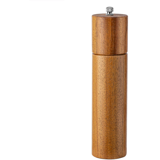 Fvbjd - Wooden Salt and Pepper Grinder Set - Acacia Wood Pepper Mill & Salt Grinder with Adjustable Coarseness 8 inch brief bag