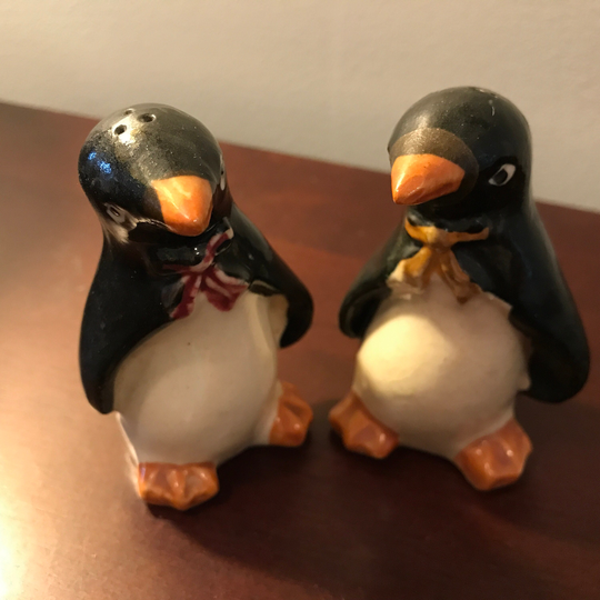 Vintage Penguin Salt & Pepper Shakers