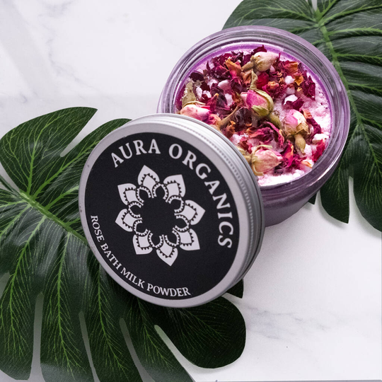 Rose And Geranium Goddess Milk Bath Powder