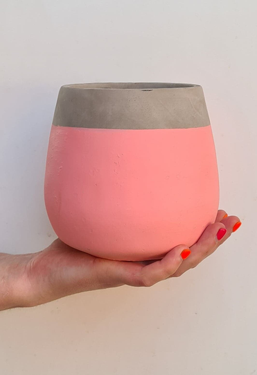 Handmade Cement Concrete Planter Pot