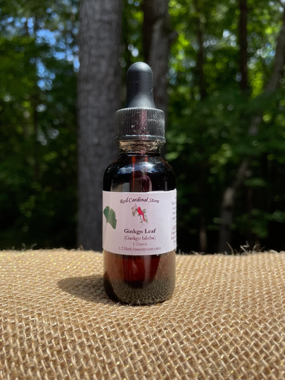 Ginkgo Leaf Tincture Herb Extract Double Extraction