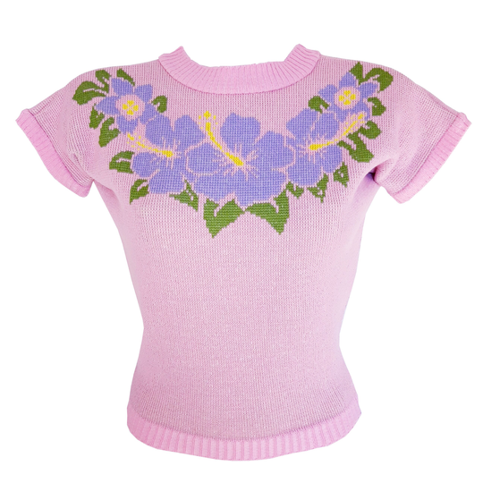 Pink Hibiscus Hunny - "Daphne Jumper