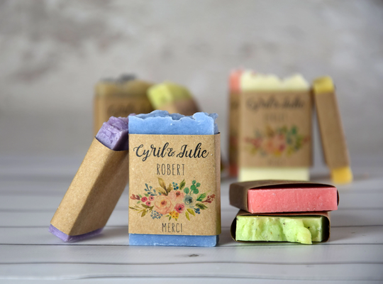 Mini Wedding Soap Favors Vegan Personalized Soaps Rustic Gifts Bridal Shower Wedding Guest
