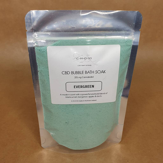 Evergreen 200mg Cbd Bubble Bath Soak