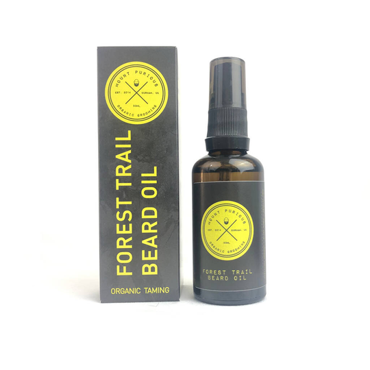 Organic UK Made Forest Trail Scented Beard Oil