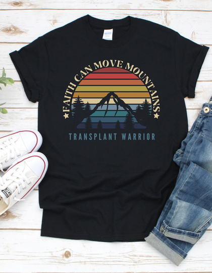 Transplant Warrior Gift T-Shirt, Organ Donation Awareness, Liver, Heart, Kidney, Lung, Survivor Shirt
