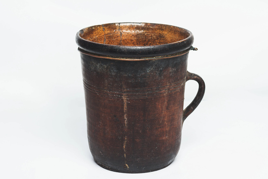 Antique Clay Pot Wabi Sabi Ceramics Dusty Pottery Black Old Vase Rustic Decor For Home Farm House Decoration Potte