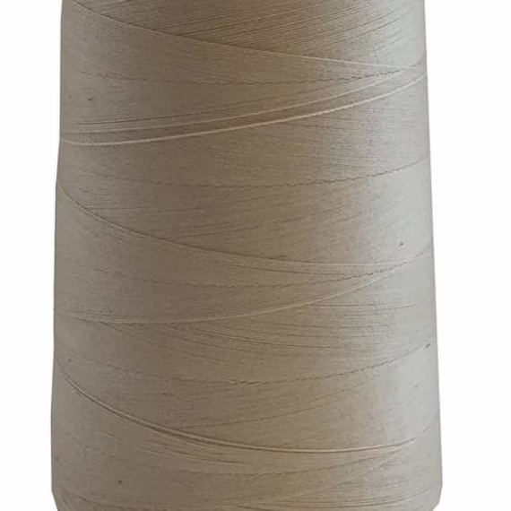 Organic Cotton Thread - 5000M Spool, Tex 40 Natural