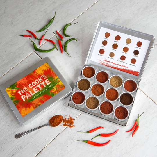 Rare Chilli Powder Collection Gift Tin