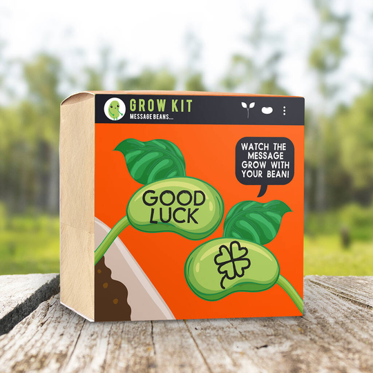 Message Grow Bean Good Luck